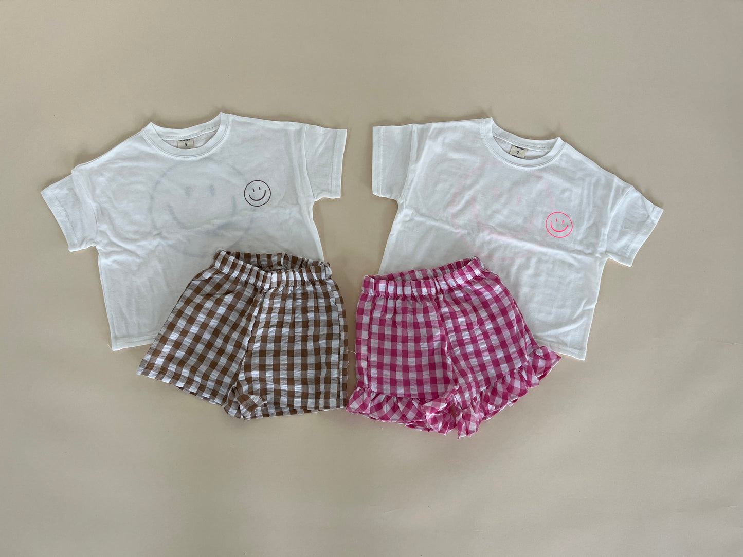 Smile Checkered Set