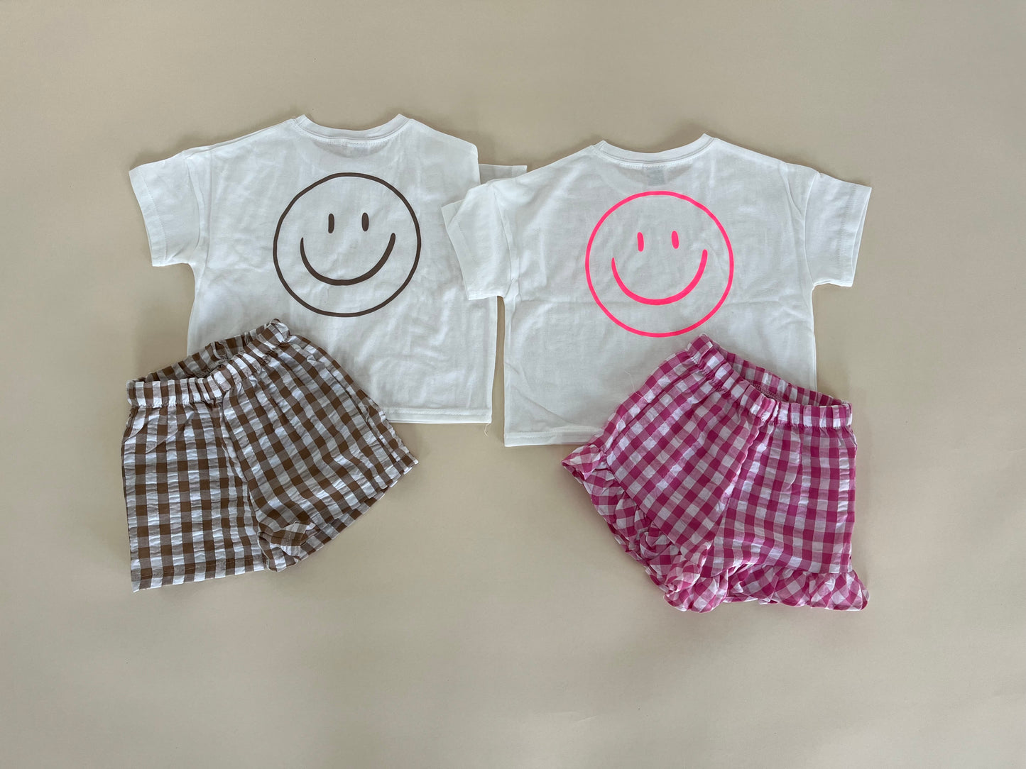 Smile Checkered Set