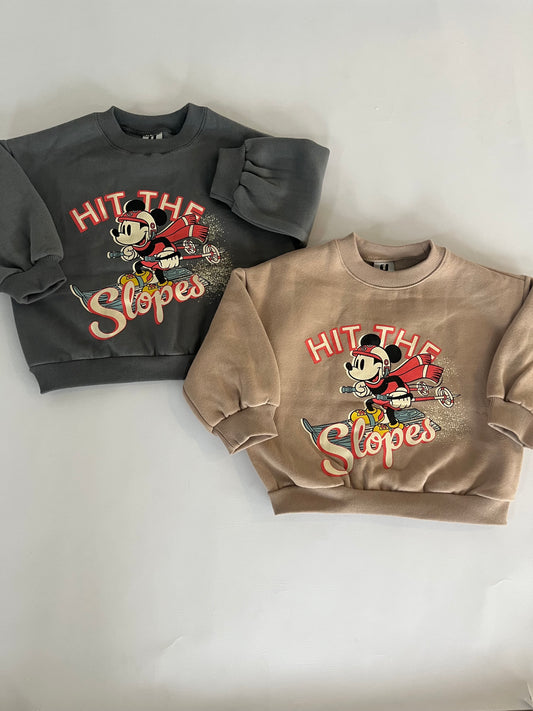 Mickey Skiing Sweatshirt