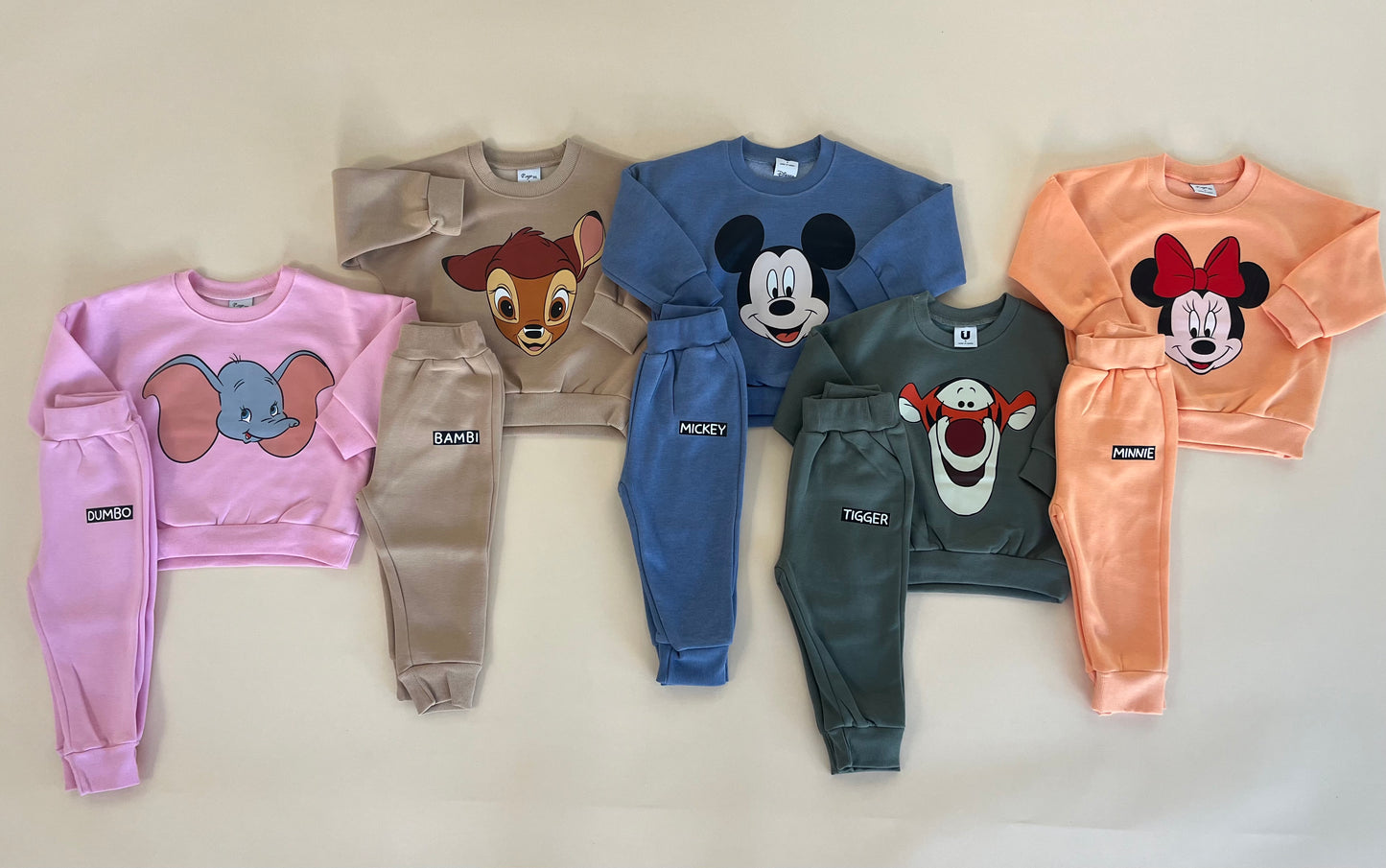 Disney Character Fleece Set