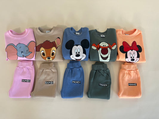 Disney Character Fleece Set